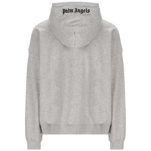 Palm Angels Mens PMBB126F23FLE0010810 Hoodie Grey